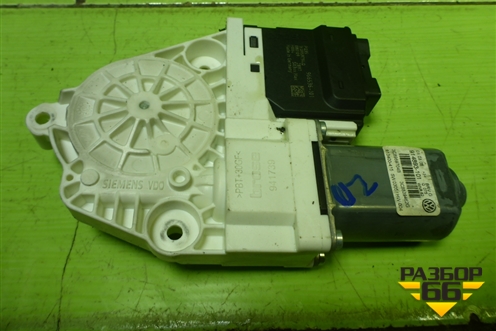 Моторчик стеклоподъёмника задний правый (3C8959704B) для Volkswagen Passat-CC с 2008г (Пассат ЦЦ)