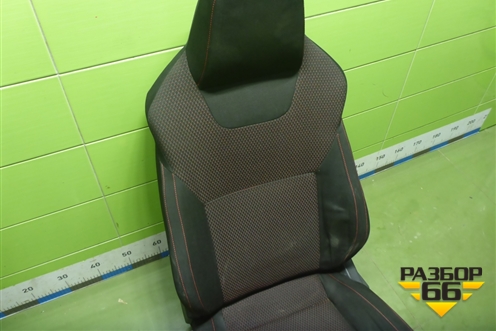 Сиденья комплект (без обогрева, без AIR BAG лифтбэк) для Skoda Rapid с 2013г (Рапид)