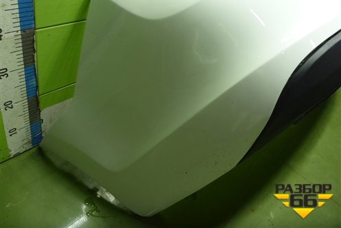 Бампер задний (под парктроник лифтбэк) (60U807421) для Skoda Rapid с 2013г (Рапид)