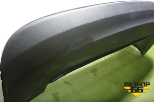 Бампер задний (под парктроник лифтбэк) (60U807421) для Skoda Rapid с 2013г (Рапид)