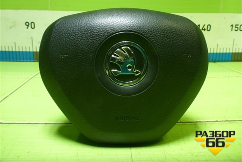 Подушка безопасности в рулевое колесо (5JA880201D) для Skoda Rapid с 2013г (Рапид)