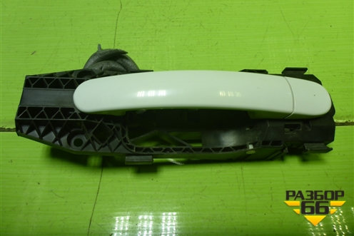 Ручка наружная двери задней левой (5N0839885H) для Skoda Rapid с 2013г (Рапид)