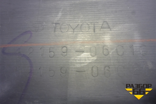 Бампер задний (5215906C10) для Toyota Camry XV70 с 2017-2026г (Камри)