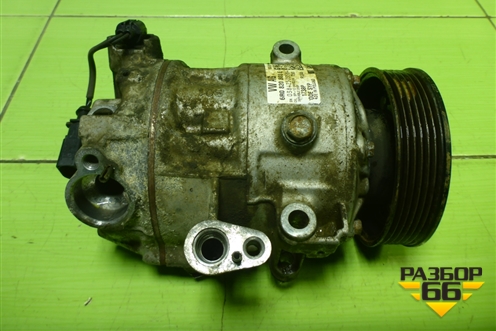 Компрессор кондиционера (1.6л CFN) (6R0820803E) для Skoda Rapid с 2013г (Рапид)