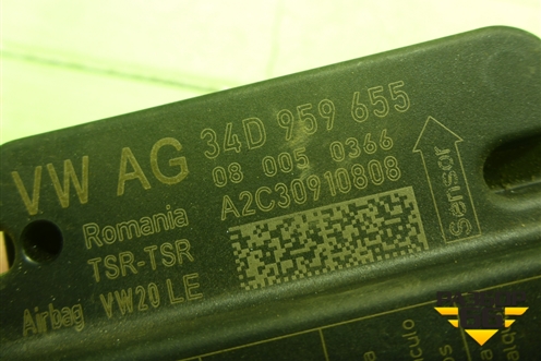 Блок управления AIR BAG (34D959655) для Skoda Rapid с 2013г (Рапид)
