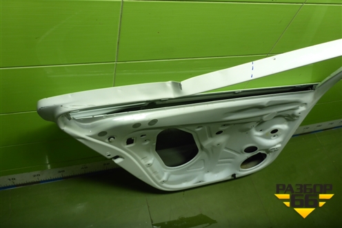 Дверь задняя левая (5JA833311B) для Skoda Rapid с 2013г (Рапид)