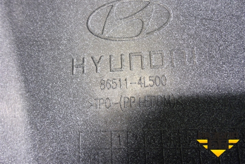 Бампер передний (после 2014г) (865114L500) для Hyundai Solaris с 2010-2016г (Солярис)