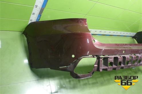 Бампер задний (под парктроник) (521590E060) для Toyota Highlander с 2013-2021г (Хайлендер)