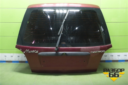 Дверь багажника со стеклом для Daewoo Matiz с 1998-2015г (Матиз)
