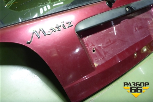 Дверь багажника со стеклом для Daewoo Matiz с 1998-2015г (Матиз)