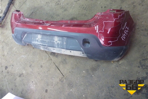 Бампер задний (StepWay) (8200911893) для Renault Sandero с 2009-2014г (Сандеро)