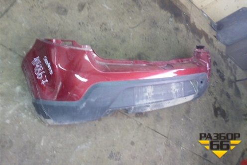 Бампер задний (StepWay) (8200911893) для Renault Sandero с 2009-2014г (Сандеро)