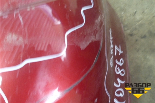 Бампер задний (StepWay) (8200911893) для Renault Sandero с 2009-2014г (Сандеро)