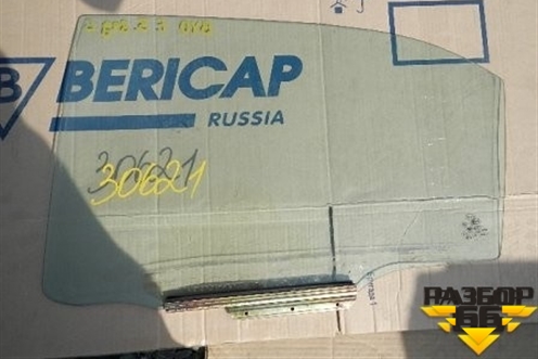 Стекло двери задней левой (седан) (17060900F3016) для BYD F3 с 2007г (Ф3)
