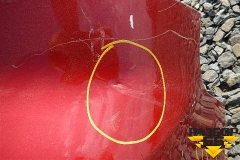 Бампер задний (с юбкой до 2015г хэтчбек) (BM51A17906AGW) для Ford Focus 3 с 2011г (Фокус)