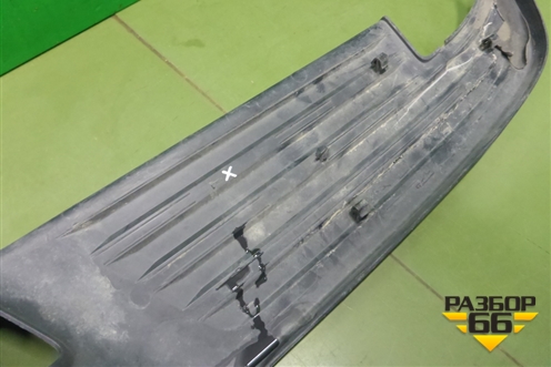 Накладка заднего бампера (AB3917B810AA) для Ford Ranger с 2006-2012г (Ренжер 2)