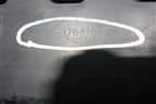 Накладка заднего бампера (AB3917B810AA) для Ford Ranger с 2006-2012г (Ренжер 2)