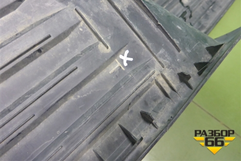 Накладка заднего бампера (AB3917B810AA) для Ford Ranger с 2006-2012г (Ренжер 2)