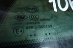 Стекло двери задней правой форточка для BYD F3 с 2007г (Ф3)