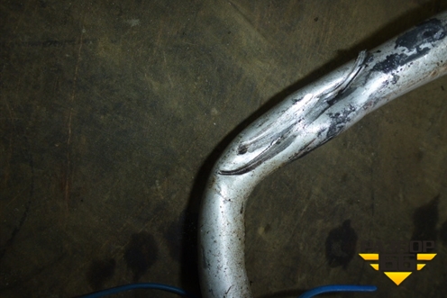 Трубка кондиционера (от печки к кондиционеру) для BYD F3 с 2007г (Ф3)